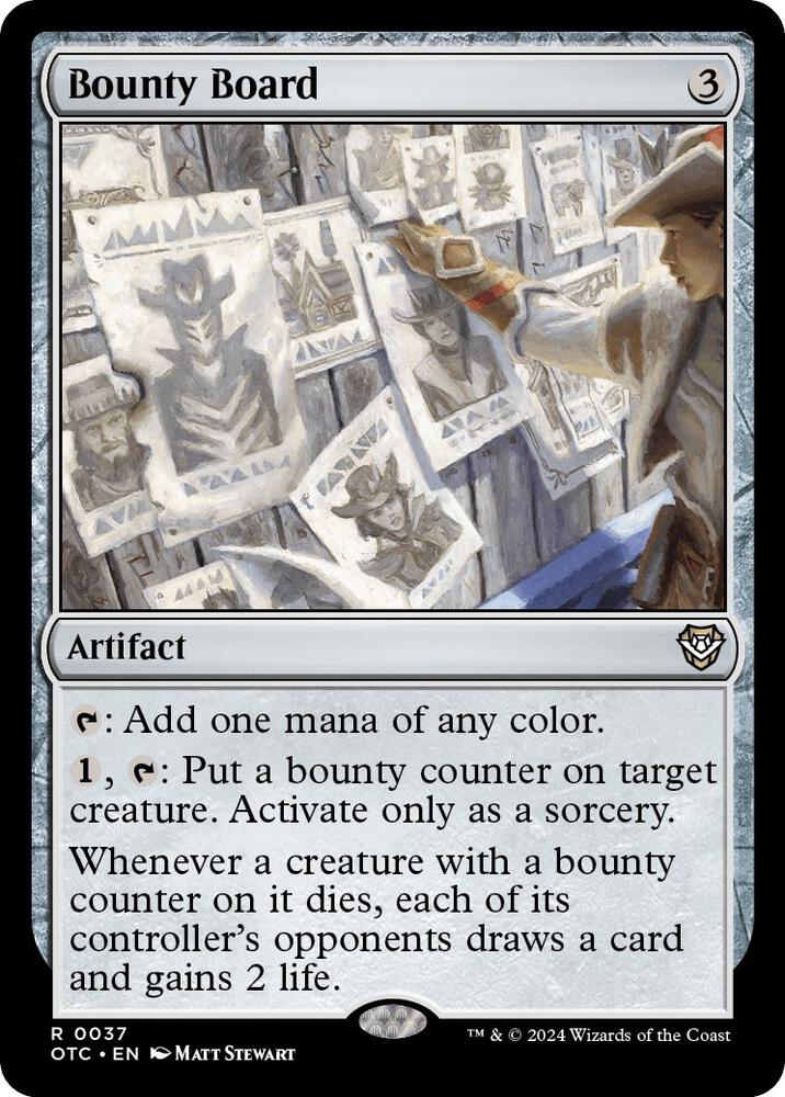 Bounty Board [Outlaws of Thunder Junction Commander]