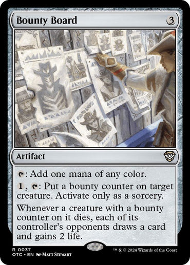 Bounty Board [Outlaws of Thunder Junction Commander]