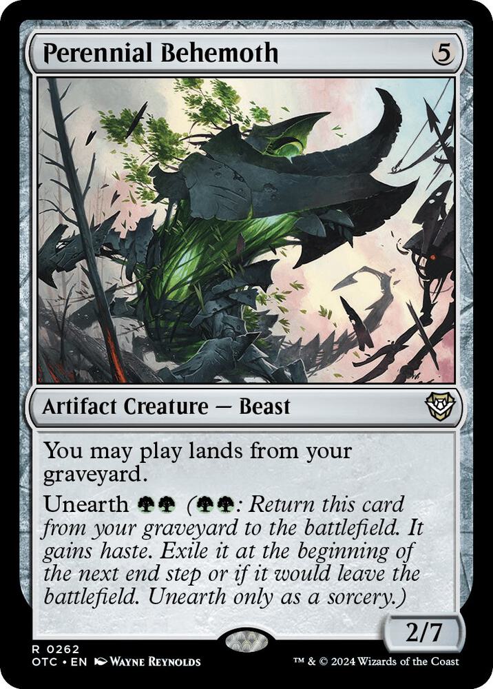 Perennial Behemoth [Outlaws of Thunder Junction Commander]