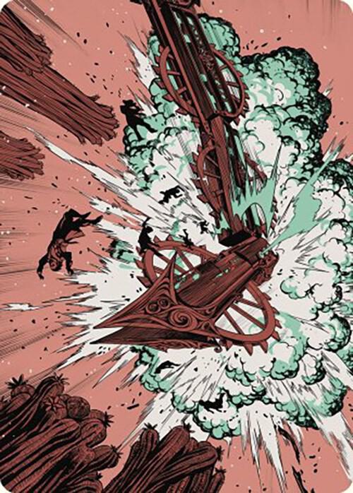 Decimate Art Card [Outlaws of Thunder Junction Art Series]