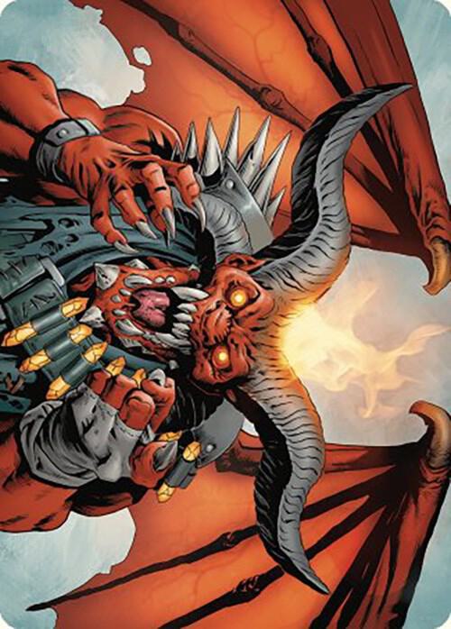 Rakdos, the Muscle Art Card [Outlaws of Thunder Junction Art Series]