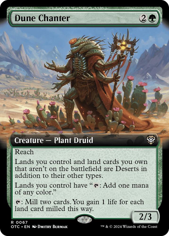 Dune Chanter (Extended Art) [Outlaws of Thunder Junction Commander]