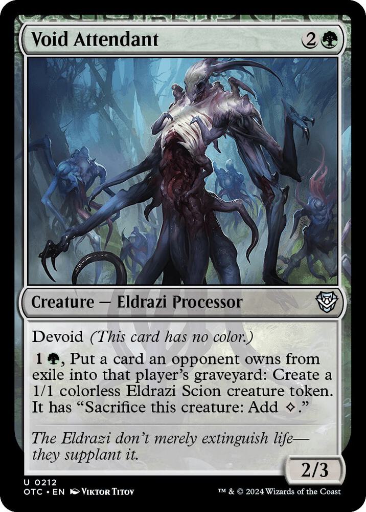 Void Attendant [Outlaws of Thunder Junction Commander]