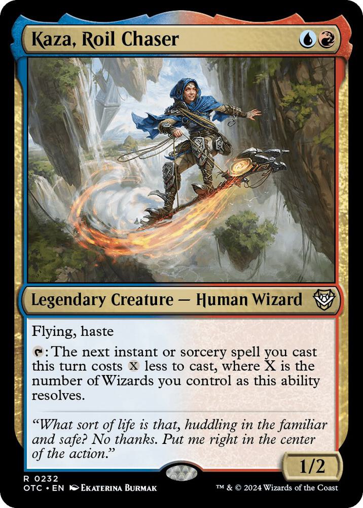 Kaza, Roil Chaser [Outlaws of Thunder Junction Commander]