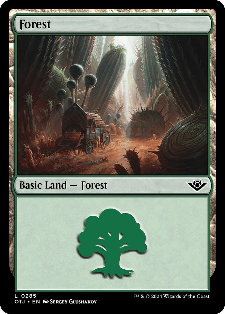 Forest (0285) [Outlaws of Thunder Junction]