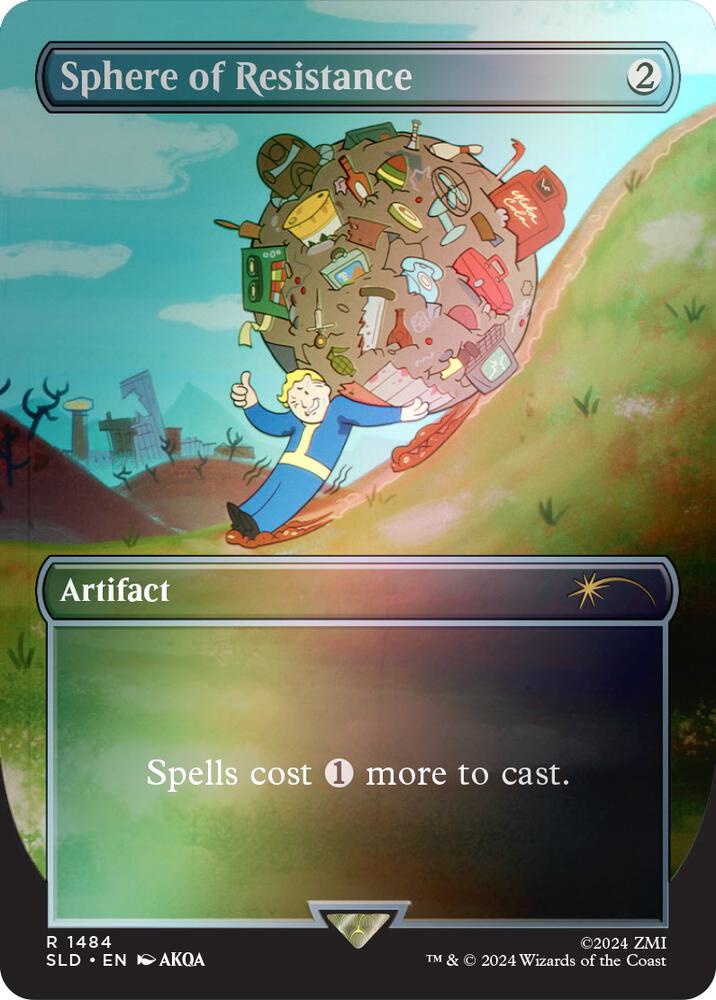 Sphere of Resistance (Rainbow Foil) [Secret Lair Drop Series]