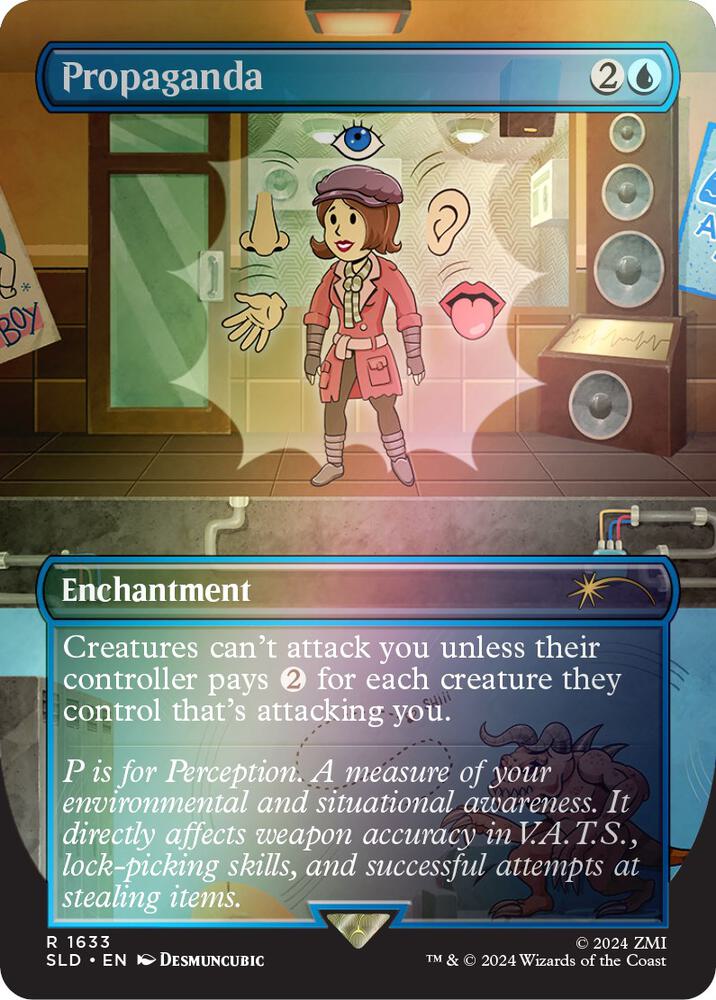 Propaganda (1633) (Rainbow Foil) [Secret Lair Drop Series]
