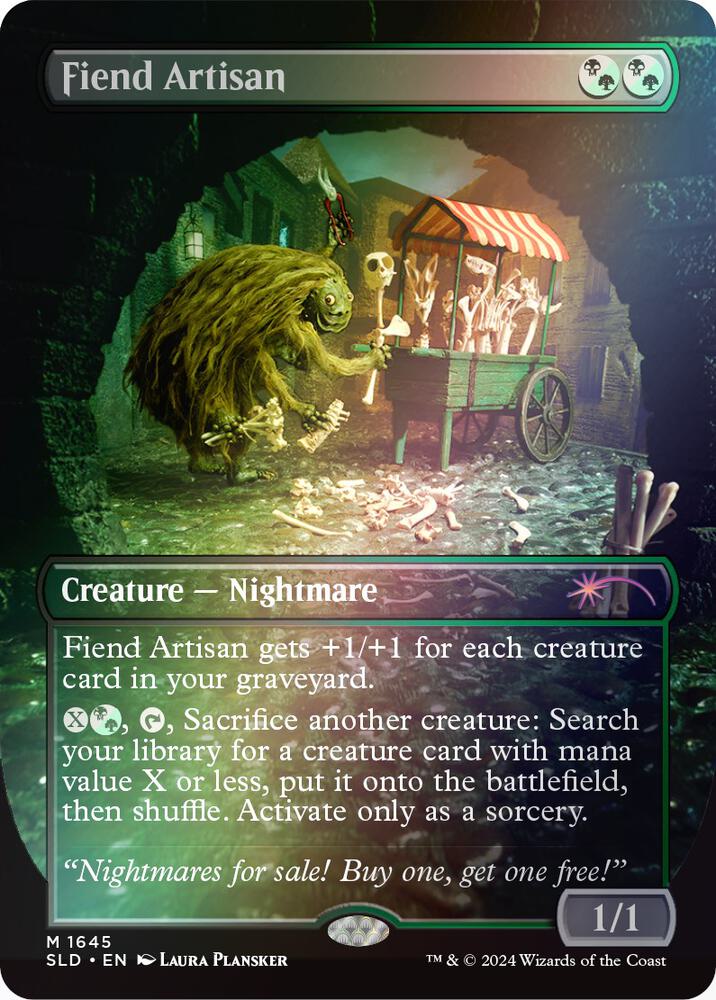 Fiend Artisan (Rainbow Foil) [Secret Lair Drop Series]
