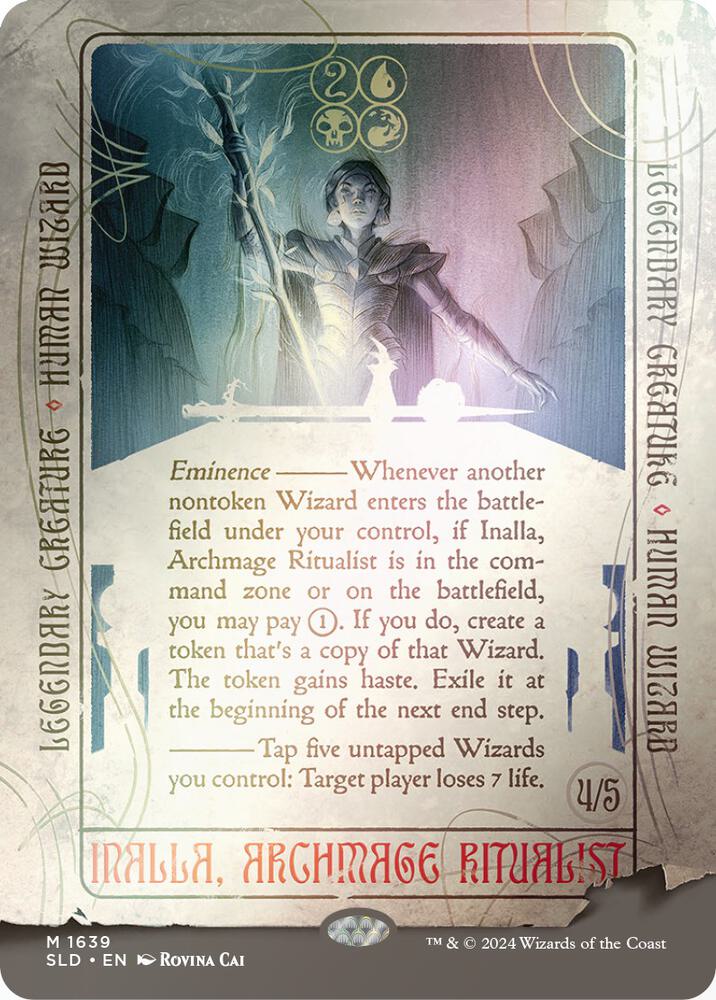 Inalla, Archmage Ritualist (Rainbow Foil) [Secret Lair Drop Series]
