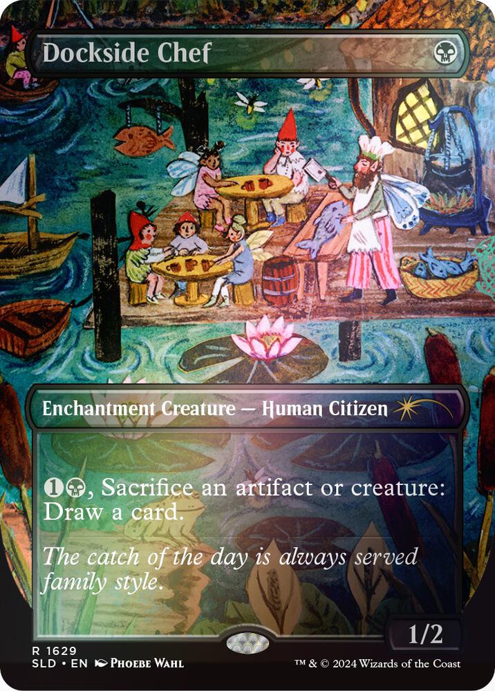 Dockside Chef (Rainbow Foil) [Secret Lair Drop Series]