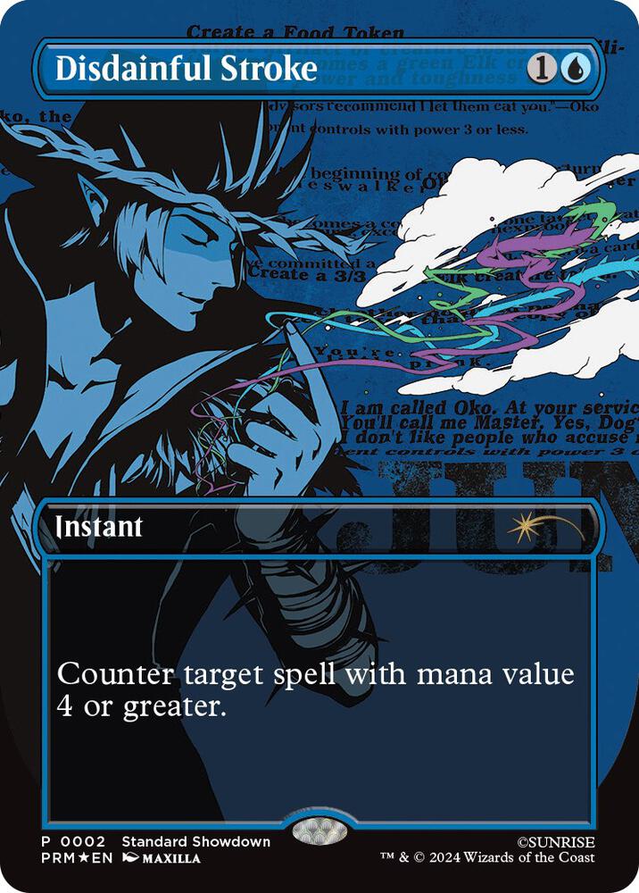 Disdainful Stroke [Standard Showdown Promos]