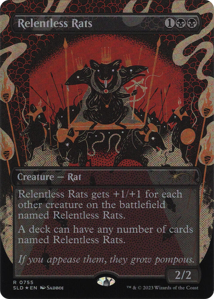 Relentless Rats (755) [Secret Lair Drop Series]