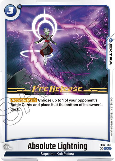 Absolute Lightning [Blazing Aura Pre-Release Cards]