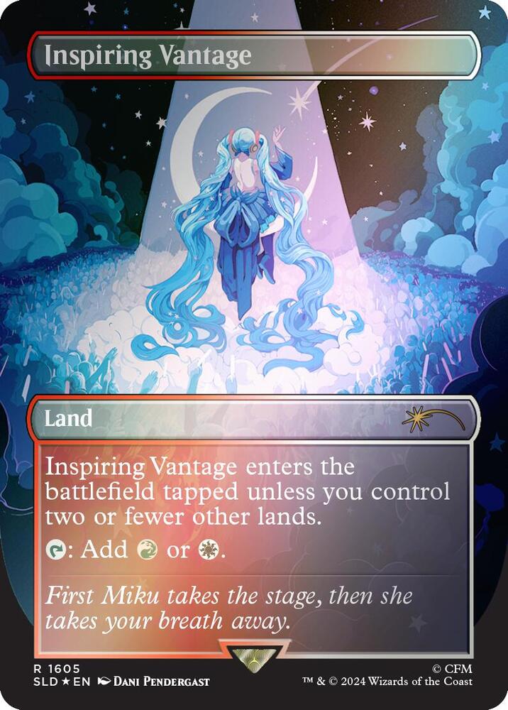 Inspiring Vantage (1605) (Rainbow Foil) [Secret Lair Drop Series]