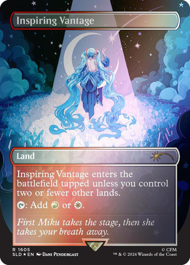 Inspiring Vantage (1605) (Rainbow Foil) [Secret Lair Drop Series]