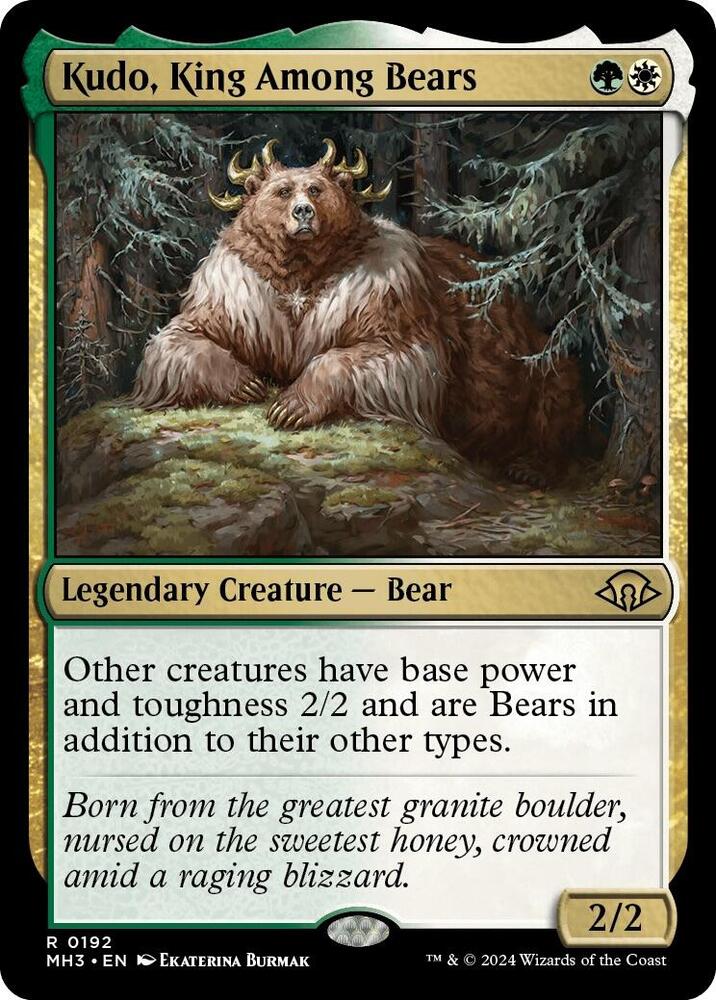 Kudo, King Among Bears [Modern Horizons 3]