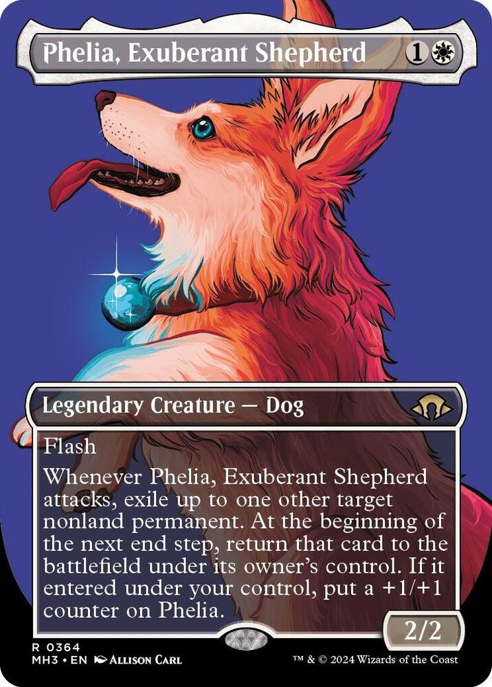 Phelia, Exuberant Shepherd (Borderless) [Modern Horizons 3]