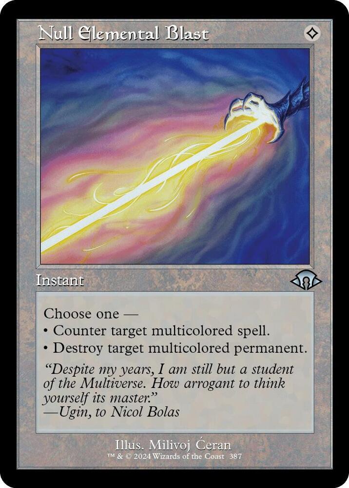 Null Elemental Blast (Retro) [Modern Horizons 3]