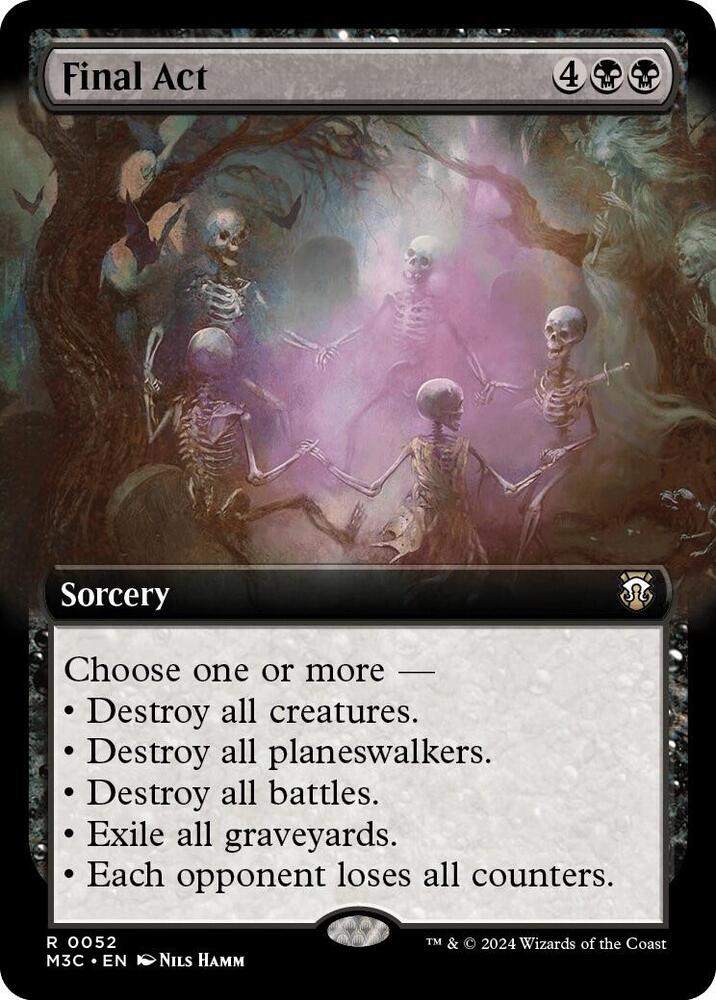 Final Act (Extended Art) [Modern Horizons 3 Commander]