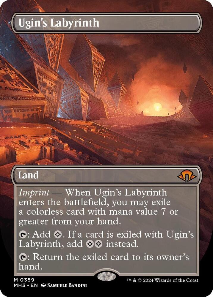 Ugin's Labyrinth (Borderless) [Modern Horizons 3]