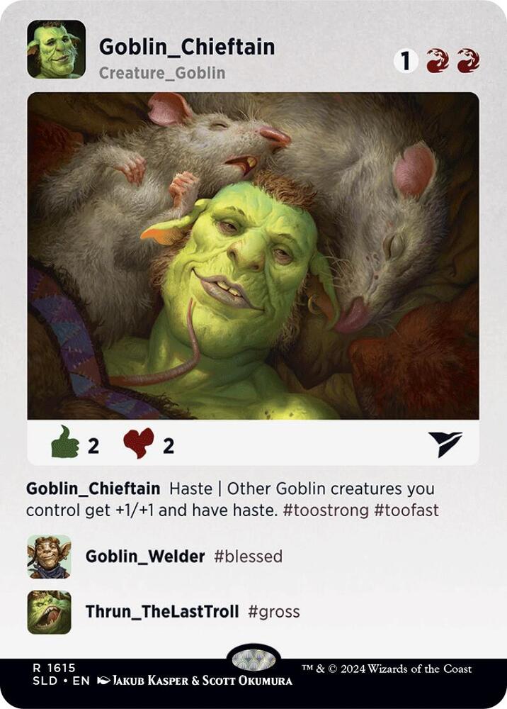 Goblin Chieftain [Secret Lair Drop Series]