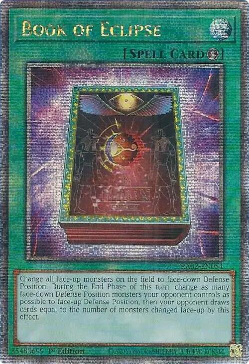 Book of Eclipse (Quarter Century Secret Rare) [RA02-EN054] Quarter Century Secret Rare