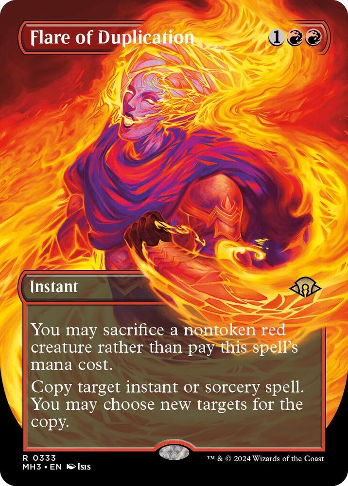 Flare of Duplication (Borderless) [Modern Horizons 3]