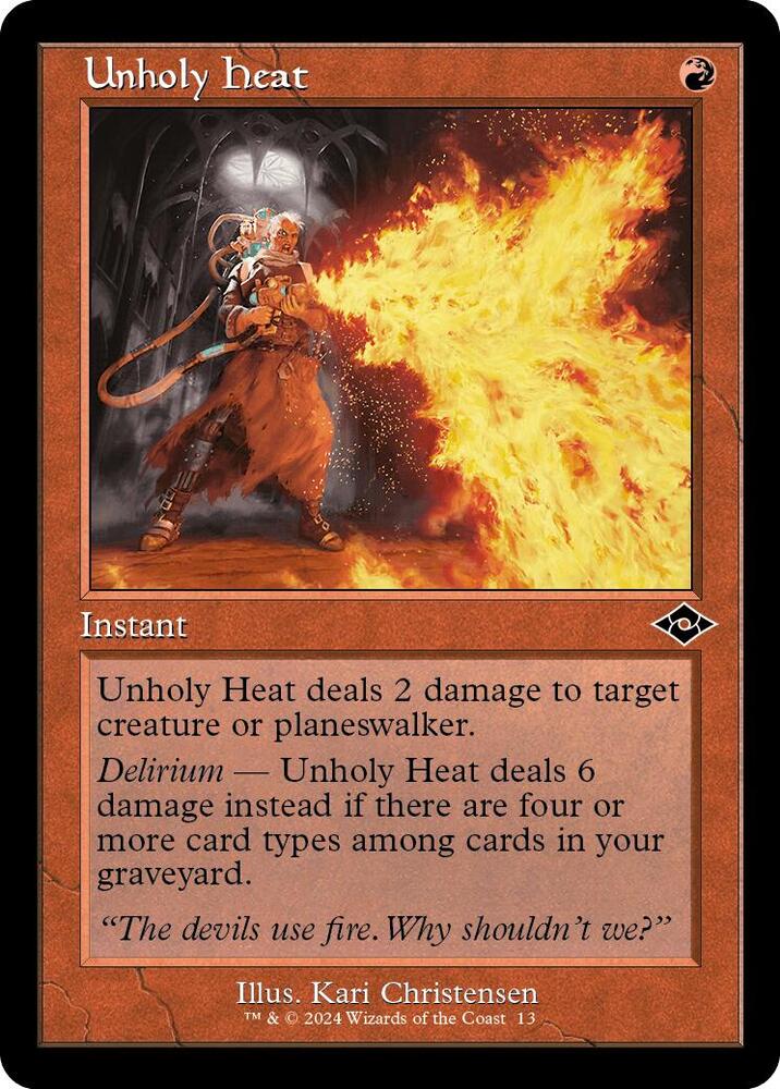 Unholy Heat (Retro) [Modern Horizons 2]