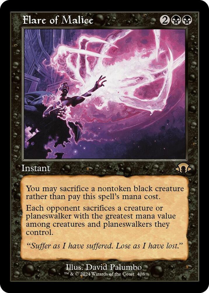 Flare of Malice (Retro) [Modern Horizons 3]