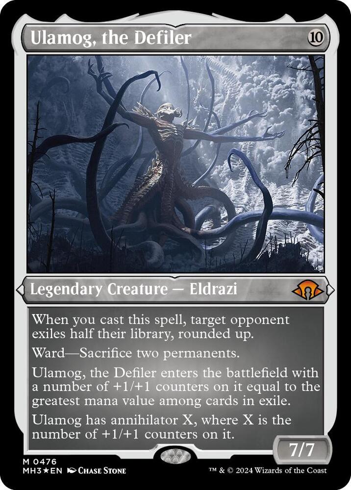 Ulamog, the Defiler (Foil Etched) [Modern Horizons 3]
