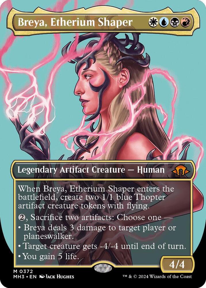 Breya, Etherium Shaper (Borderless) [Modern Horizons 3]