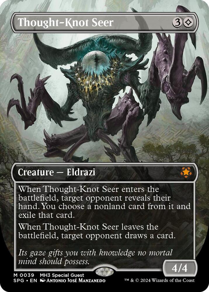 Thought-Knot Seer (Borderless) [Modern Horizons 3 Special Guests]
