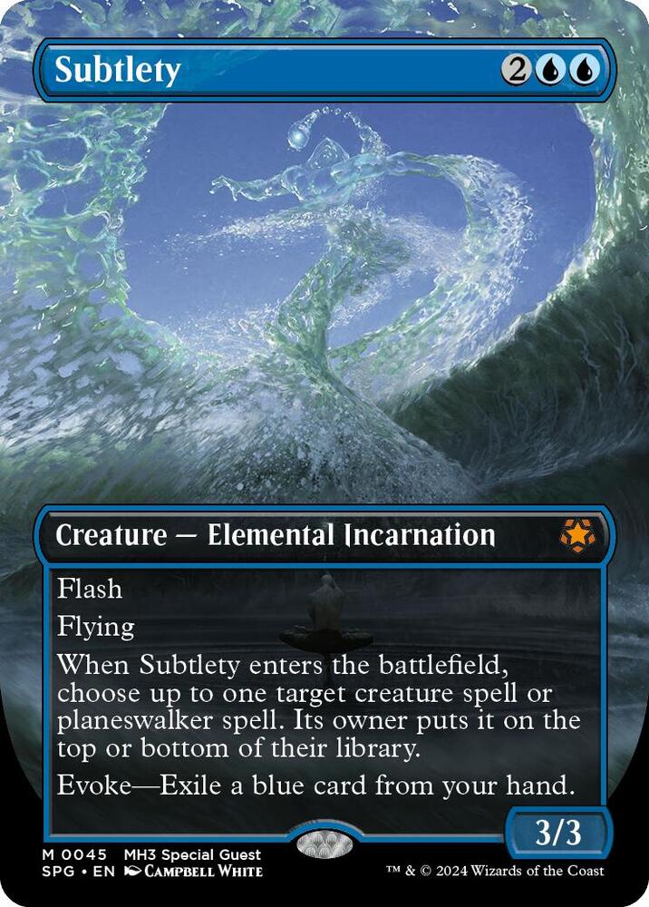 Subtlety (Borderless) [Modern Horizons 3 Special Guests]