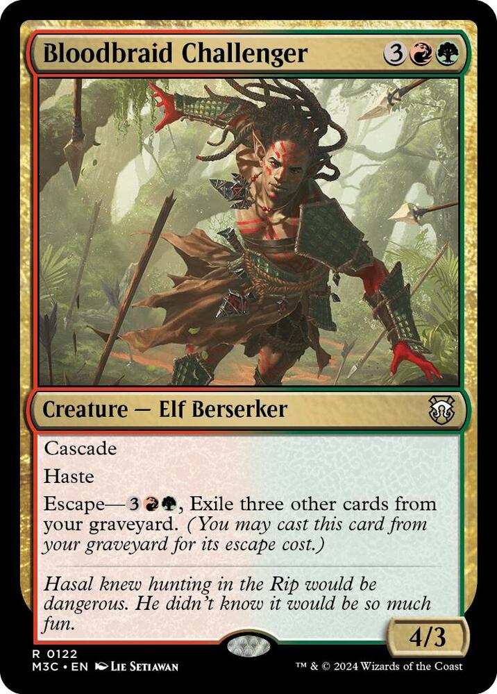 Bloodbraid Challenger [Modern Horizons 3 Commander]