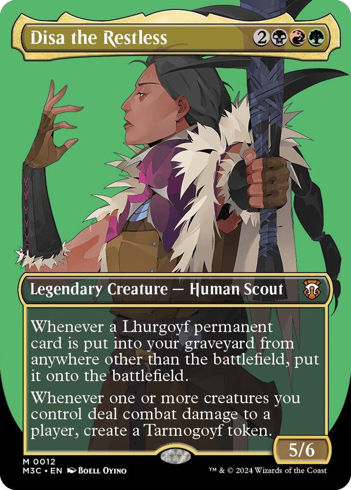 Disa the Restless (Borderless) [Modern Horizons 3 Commander]