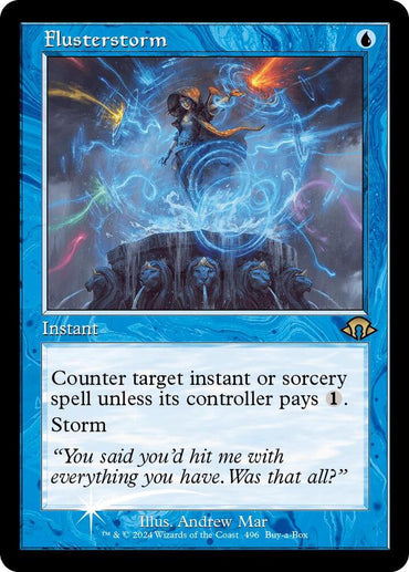 Flusterstorm (Retro Frame) [Modern Horizons 3 Prerelease Promos]