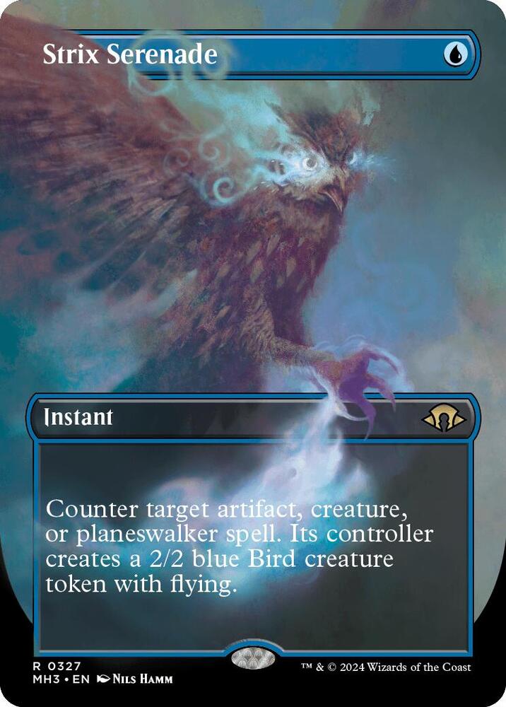 Strix Serenade (Borderless) [Modern Horizons 3]
