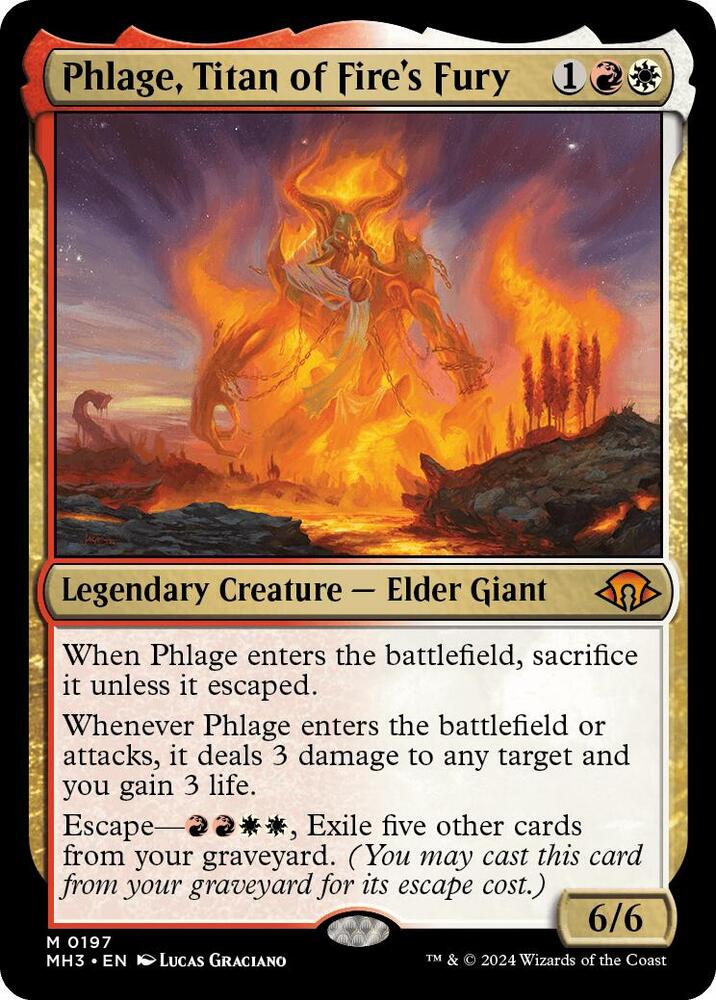 Phlage, Titan of Fire's Fury [Modern Horizons 3]