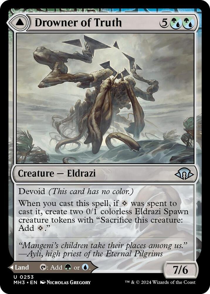 Drowner of Truth // Drowned Jungle [Modern Horizons 3]