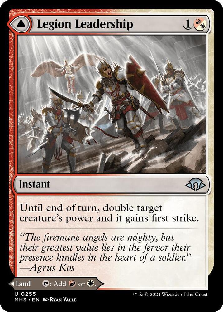 Legion Leadership // Legion Stronghold [Modern Horizons 3]