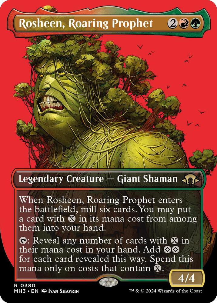 Rosheen, Roaring Prophet (Borderless) [Modern Horizons 3]