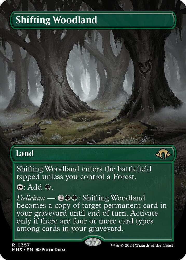 Shifting Woodland (Borderless) [Modern Horizons 3]