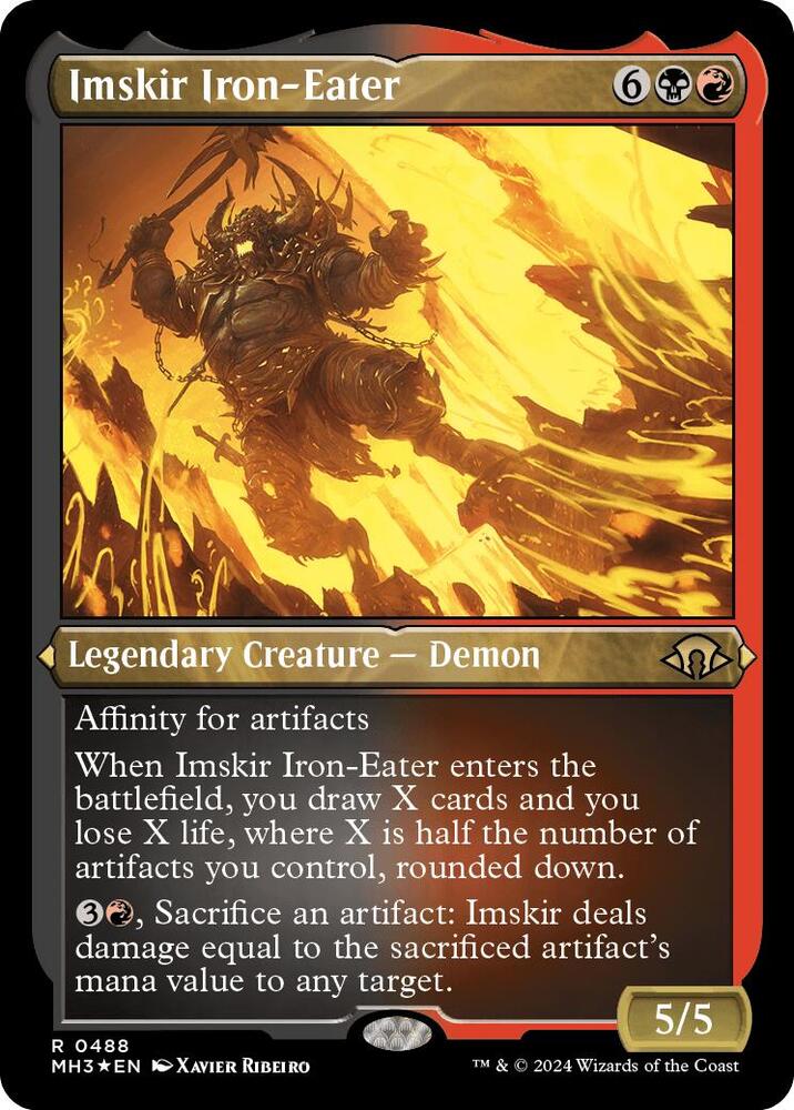 Imskir Iron-Eater (Foil Etched) [Modern Horizons 3]