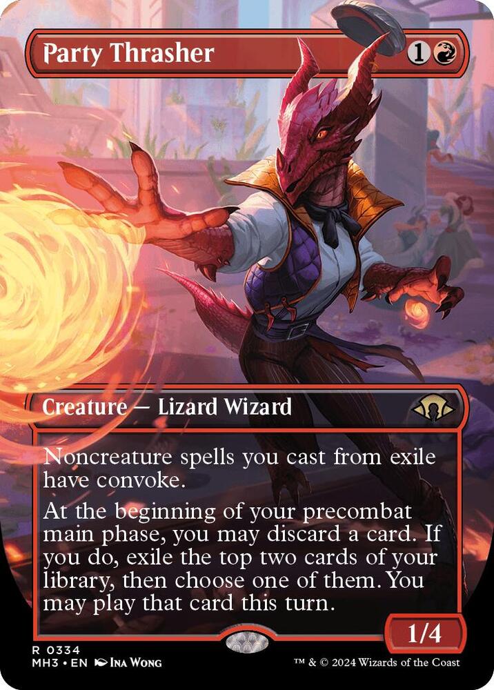 Party Thrasher (Borderless) [Modern Horizons 3]