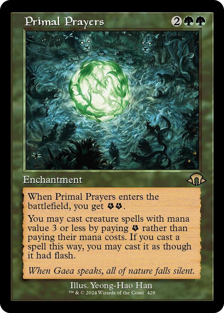 Primal Prayers (Retro) [Modern Horizons 3]