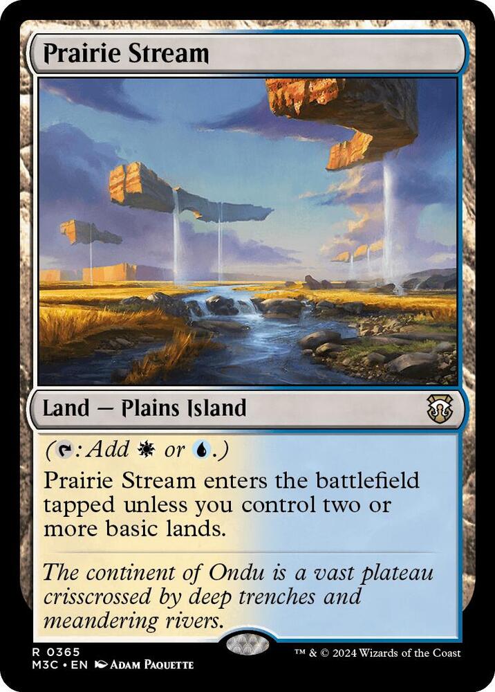 Prairie Stream [Modern Horizons 3 Commander]
