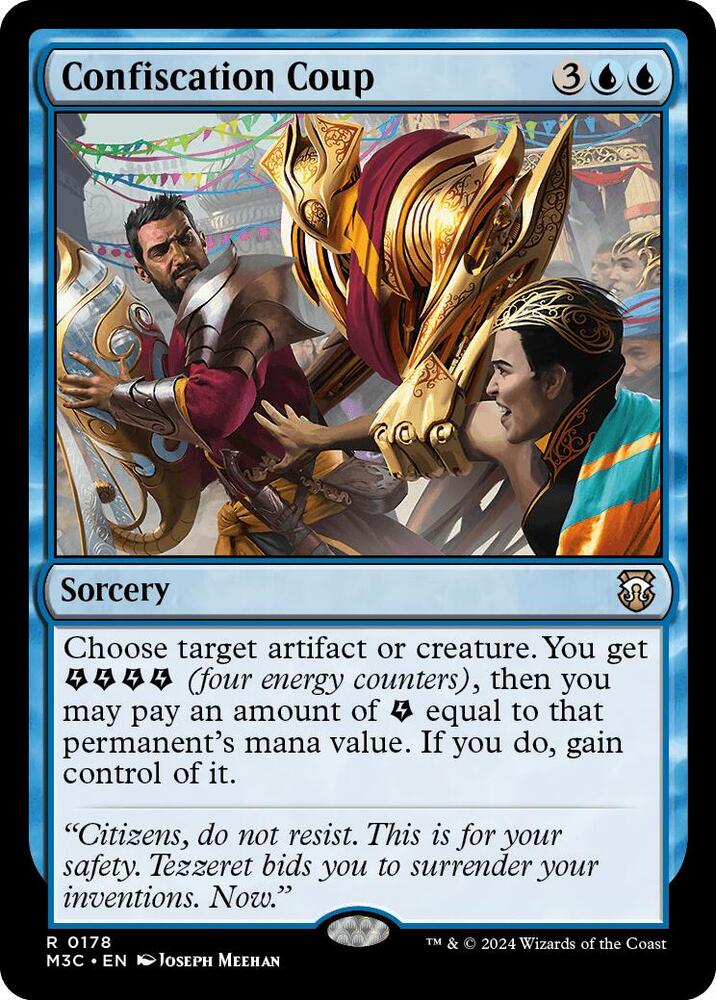 Confiscation Coup [Modern Horizons 3 Commander]