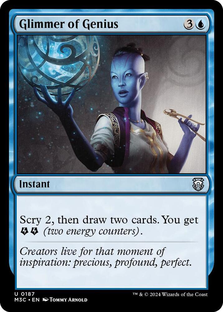 Glimmer of Genius [Modern Horizons 3 Commander]