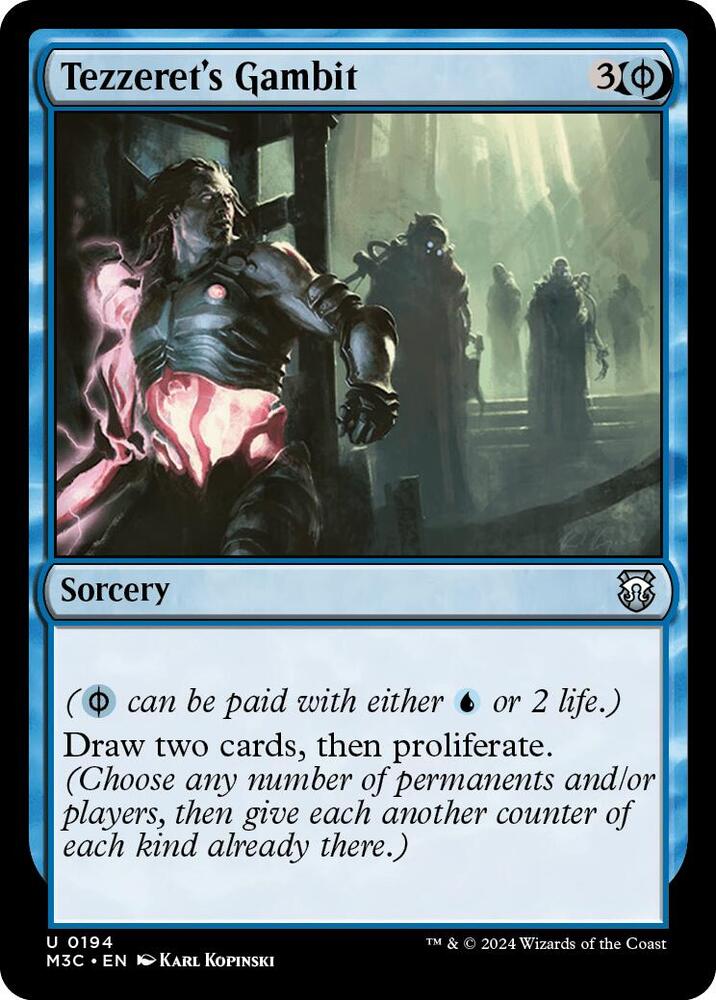 Tezzeret's Gambit [Modern Horizons 3 Commander]