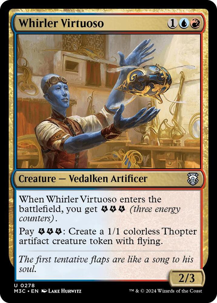 Whirler Virtuoso [Modern Horizons 3 Commander]